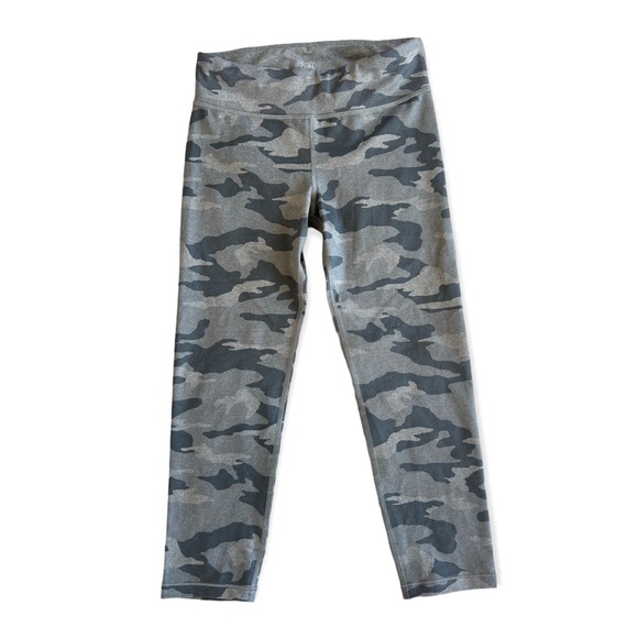 Athleta Girl • Gray Camo Printed Chit Chat Tight Leggings • Size XXL/16 - Picture 6 of 11